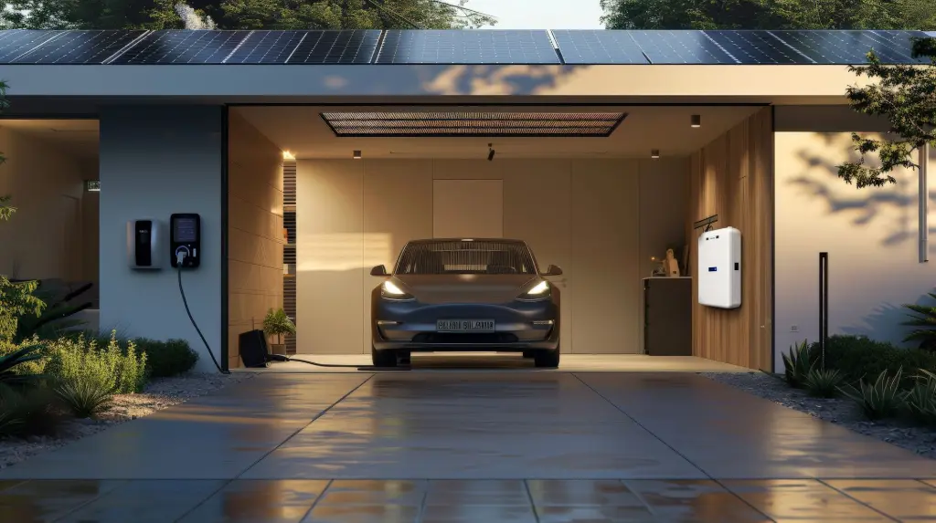 une maison solaire toute equipée