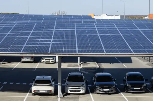 Ombrière de parking