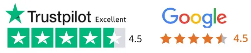 Trustpilot 4,5 / Google 4,5