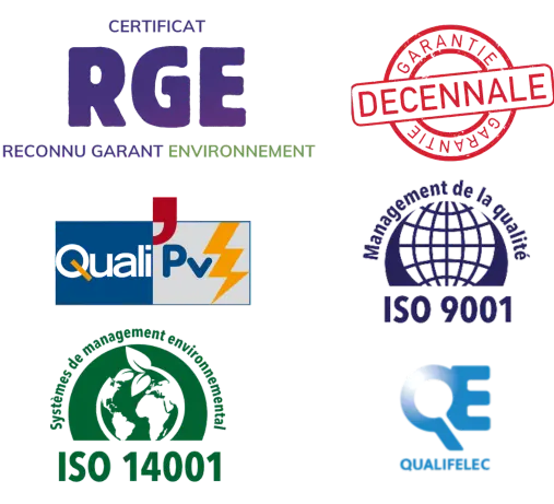 Les labels d'un professionnel certifié badge RGE et certifications