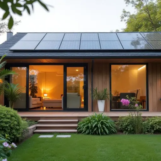 Profitez d'une pose rapide avec un expert reconnu du solaire une maison équipée en panneaux solaires
